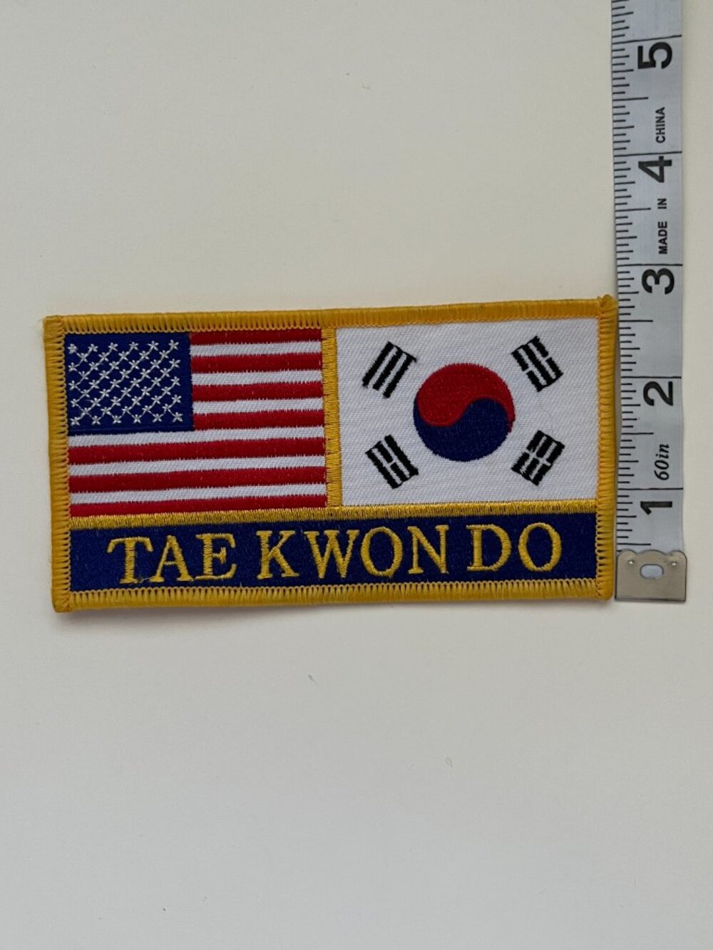 Vintage Taekwondo Badges TKD Martial Arts sporty uniform 90s olympics USA (5ct) - Picture 15 of 15